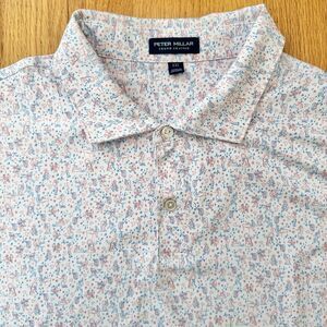 Peter Millar Men's Crown Crafted East Coast Swing Polo XXL EUC Performance Golf